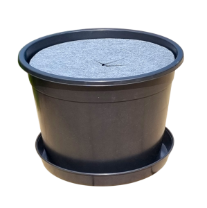 Doniczka szkółkarska 50L 51cm OK z podstawką i ściółką, na drzewka i krzewy