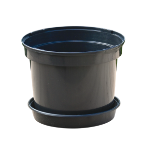 Doniczka produkcyjna RS4A 4L 21cm okrągła z podstawką - do uprawy sadzonek