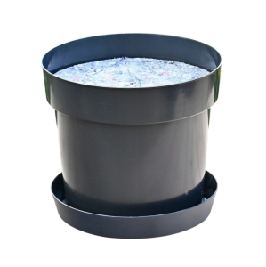 Doniczka produkcyjna szkółkarska RW7 7L 24cm OK z podstawką i ściółką