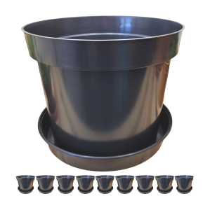 Doniczki na pomidory ogórki paprykę - 15L 32cm RS15 z podstawkami x 10szt.