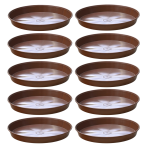Podstawki plastikowe P35 35cm brązowe x 10szt. - pod donice do choinek