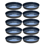 Podstawki pod doniczki Lofly Saucer 15cm okrągłe antracytowe x 10szt.