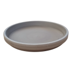 Podstawka gliniana pod doniczkę BAZALT 26cm - spodek ceramiczny z terakoty