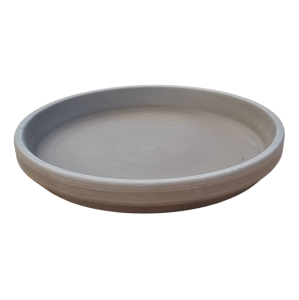 Podstawka gliniana pod doniczkę BAZALT 26cm - spodek ceramiczny z terakoty