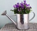KONEWKA OCYNKOWANA metalowa doniczka osłonka 11cm