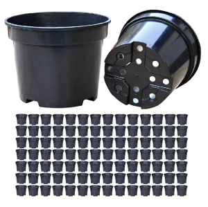 Doniczki produkcyjne 15cm 1,5L okrągłe czarne DonKwiat RS1.5R x 100szt.