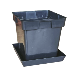 Doniczka S3A 3L 16cm KW z podstawką - do domowej uprawy sadzonek krzewów