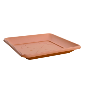 Podstawka pod doniczkę Terra 34cm KW TERAKOTA - plastikowa, kwadratowa