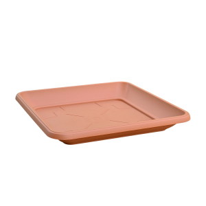 Podstawka pod doniczkę Terra 27cm KW TERAKOTA - plastikowa, kwadratowa