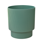Doniczka Milly Round Cylinder 20cm zielona pinia - do roślin domowych