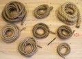 LINA JUTOWA ozdobna kręcona sznur fi 10mm 50m