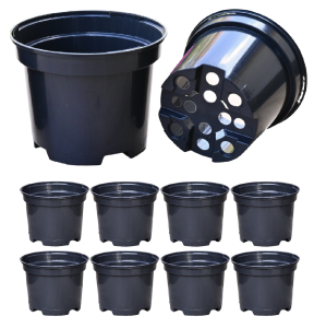 Doniczki produkcyjne 12cm 0,7L RS0.7A  x 10szt. - na pelargonie i surfinie