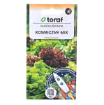 Sałata liściasta KOSMICZNY MIX - szybko rosnące odmiany - nasiona Toraf 1g