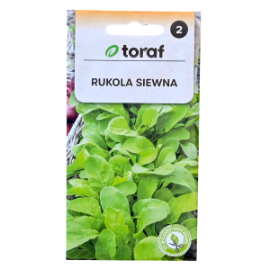 Rukola siewna - Rokietta, Eruca sativa - nasiona Toraf 1g
