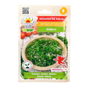 Rukola 10g - nasiona na kiełki marki Toraf - rokietta, Eruca sativa