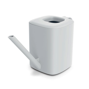 Konewka Tubi 1L biała - mała ozdobna podlewaczka z wieczkiem