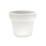 Doniczka Planti 14,5cm 1,4L przeźroczysta mleczna do storczyków hydroponiki