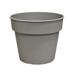 Doniczka plastikowa Planti 19,5cm 3L szara - do uprawy sadzonek roślin