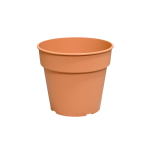 Doniczka plastikowa Planti 12,5cm 0,9L terakota - do uprawy sadzonek roślin