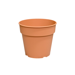 Doniczka plastikowa Planti 12,5cm 0,9L terakota - do uprawy sadzonek roślin