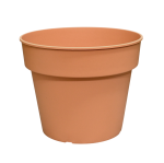 Doniczka plastikowa Planti 23,5cm 5,4L terakota - do uprawy sadzonek roślin