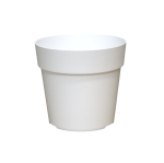 Doniczka plastikowa Grower 14cm 1,3L biała - do uprawy sadzonek roślin