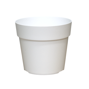Doniczka plastikowa Grower 20cm 4L biała - do uprawy sadzonek roślin