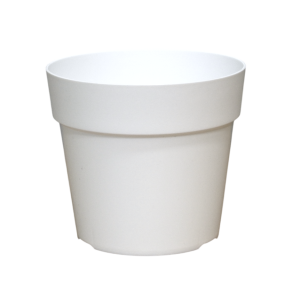 Doniczka plastikowa Grower 24cm 6,5L biała - do uprawy sadzonek