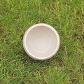 Osłonka CERAMICZNA KULA z gliny 14cm GRANIT