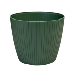 Doniczka Lamia 16cm Zielona Pinia - elegancka osłonka na rośliny domowe