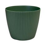 Doniczka Lamia 20cm Zielona Pinia - elegancka osłonka na rośliny domowe