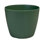 Doniczka Lamia 24cm Zielona Pinia - elegancka osłonka na rośliny domowe