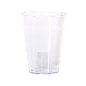 Doniczka osłonka do storczyka Coubi Orchid 13cm bezbarwna przeźroczysta