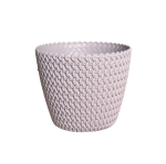 Doniczka Splofy 13cm mocca, imitacja wełny - osłonka na rośliny domowe