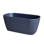 Skrzynka Splofy Case 30cm antracytowa, doniczka osłonka na kwiaty i zioła