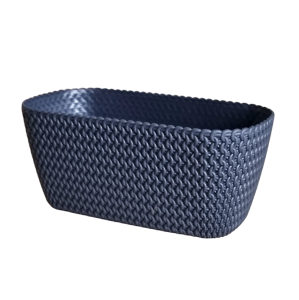 Skrzynka Splofy Case 30cm antracytowa, doniczka osłonka na kwiaty i zioła