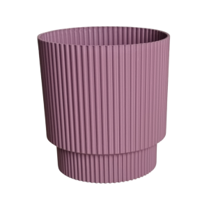 Doniczka Milly Round Cylinder 15cm marsala - osłonka do roślin domowych