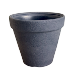 Doniczka Classic 30cm antracytowa - klasyczna donica ogrodowa mrozoodporna