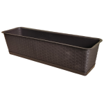 Skrzynka balkonowa Ratolla Case P 60cm umbra z podstawką - technorattan