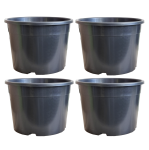 Duże doniczki plastikowe na pomidory 39cm 25L okrągłe DonKwiat RS25R 4szt.