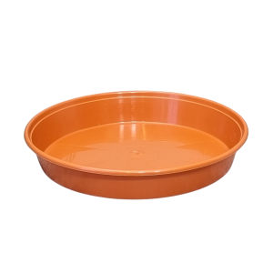 Podstawka plastikowa DonKwiat P20 21cm TERAKOTA - pod doniczki i misy