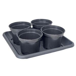 Rozsadnik HORTI 4 KWIATKI - na sadzonki pelargonii surfinii kwiatów ziół