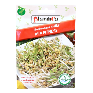 Mix Fitness - nasiona na kiełki Plantico 40g, soczewica fasola groch i inne