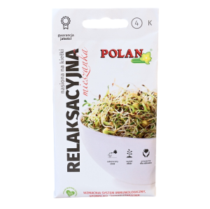Mieszanka RELAKSACYJNA nasiona na KIEŁKI Polan 20g