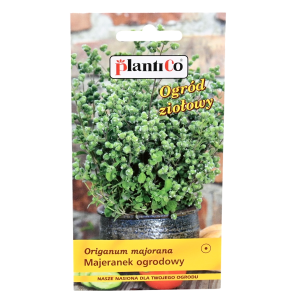 MAJERANEK ogrodowy - lebiodka - Origanum majorana - nasiona PlantiCo 0,5g