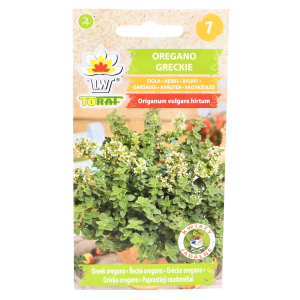Oregano greckie - Lebiodka, Origanum hirtum, bylina ziołowa - nasiona 0,1g