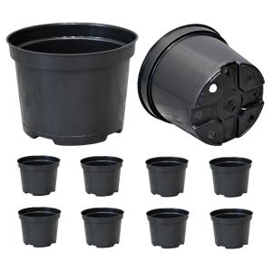 Doniczki produkcyjne 10cm 0,4L RS0.4 x 10szt. - na warzywa kwiaty zioła