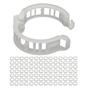 Zapinki 24mm do pomidorów, papryki, fasoli x 100szt. - klipsy spinki opaski