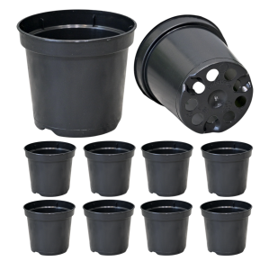 Doniczki produkcyjne okrągłe 7cm 0,16L RS0.16 x 10szt. - na małe sadzonki