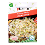 Kiełki Plantico MIX ENERGIA - len sezam koper - nasiona do kiełkownicy 20g